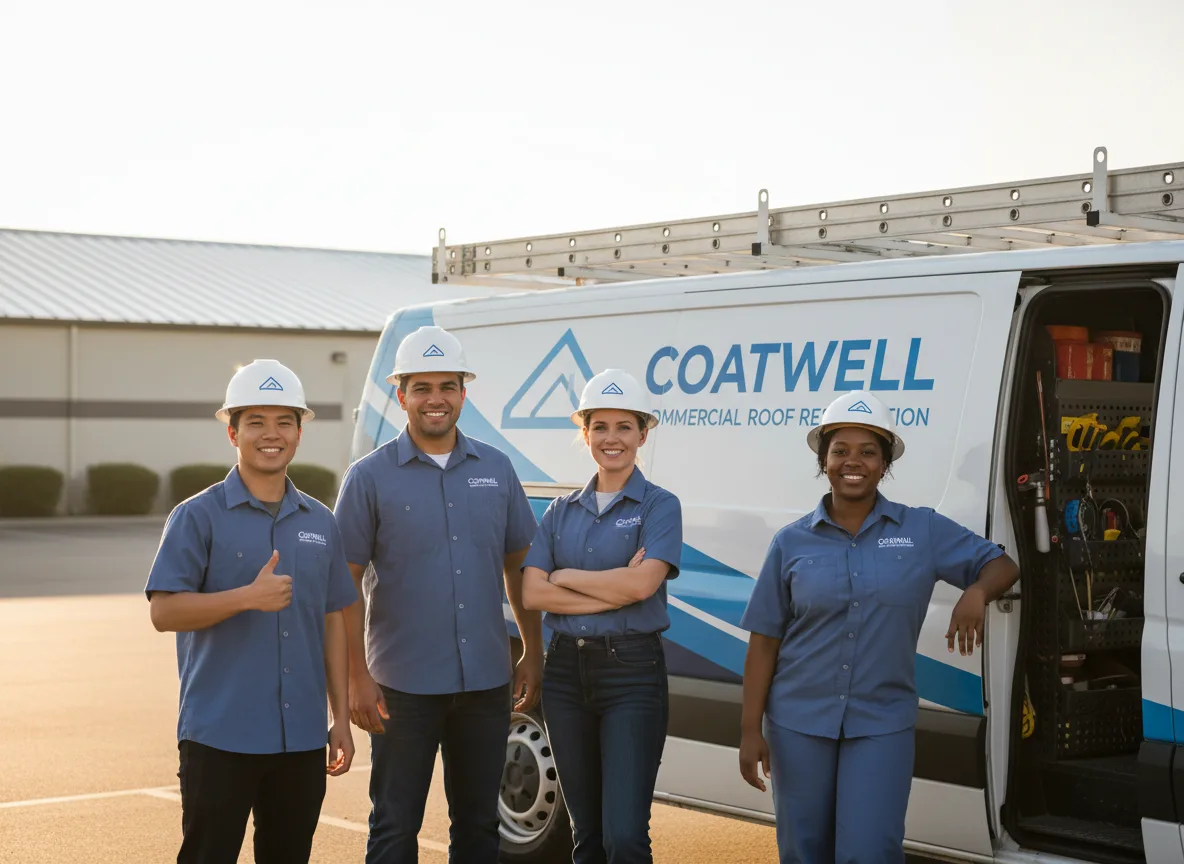 Commercial roof coating company in Elmer, LA